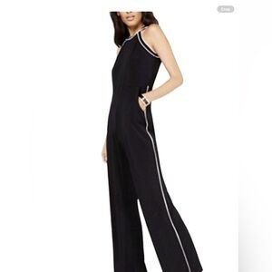 INC International Concepts Black and White Jumpsuit